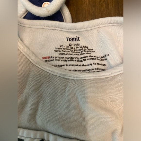 Nanit Sleep Sack Breathing Band and Sheet Bundle - 3-24 months - 13-30lbs - Picture 6 of 8